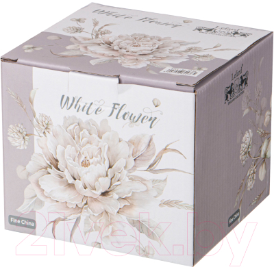 Конфетница Lefard Белый цветок / 86-2436