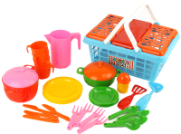 Набор игрушечной посуды Zarrin Toys Корзина для пикника / M2 - 