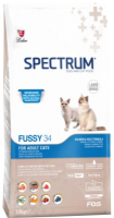 Сухой корм для кошек Spectrum Fussy34 с нерегулярным аппетитом (12кг) - 