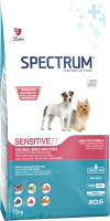 Сухой корм для собак Spectrum Sensitive27 для взрослых мини и мелких пород с ягненком и рисом (12кг) - 