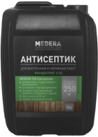 Антисептик для древесины Medera 100 Concentrate / 2007-5 (5л) - 