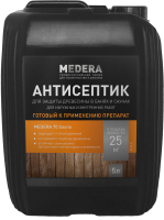 Антисептик для древесины Medera 70 Sauna / 2012-5 (5л) - 