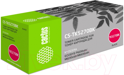 Тонер-картридж Cactus CS-TK5270BK