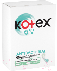Прокладки гигиенические Kotex Antibacterial Экстра Тонкие (40шт)