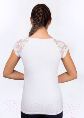 Изображение товара Футболка Verally 335-1 (р.170, 176-100-106, белый)