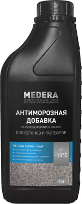 Противоморозная добавка Medera 160 Anti-Frost -15C / 2033-1 (1л)