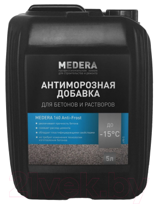Противоморозная добавка Medera 160 Anti-Frost -15C / 2033-5 (5л)