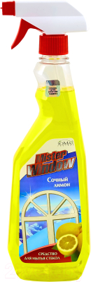 Изображение товара Средство для мытья стекол Mister Window Сочный лимон (750мл)