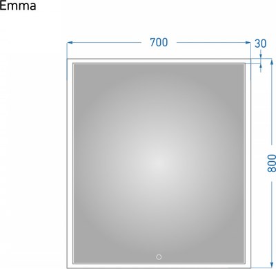 Купить Зеркало Alavann Emma 70  