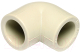Угольник соединительный Wavin Evo 50x90 / SKO05090RCT - 