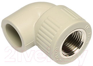 Угольник соединительный Wavin 20x1/2 / SKOI02020X