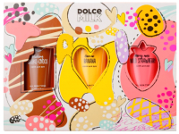 

Набор косметики для тела Dolce Milk, Крем д/рук Hanna Banana+Merry Miss Wild Strawberry+Shaking Shoko