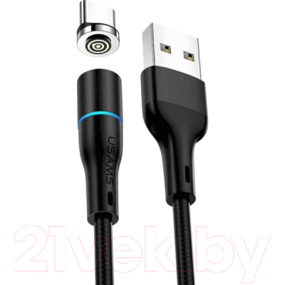 Кабель Usams U32 USB2.0 AM - Type-C / SJ353USB01 (1м, черный)