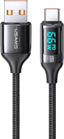Кабель Usams USB2.0 AM - Type-C / SJ544USB01 (1.2м, черный) - 