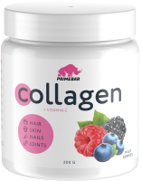 Комплексная пищевая добавка Prime Kraft Коллаген Collagen Лесные ягоды (200г) - 