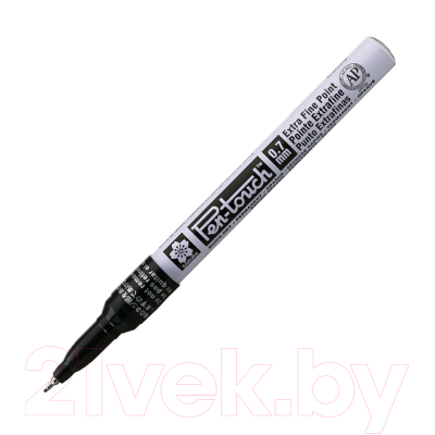 Маркер перманентный Sakura Pen Pen-Touch EF / XPSKA49 (черный)