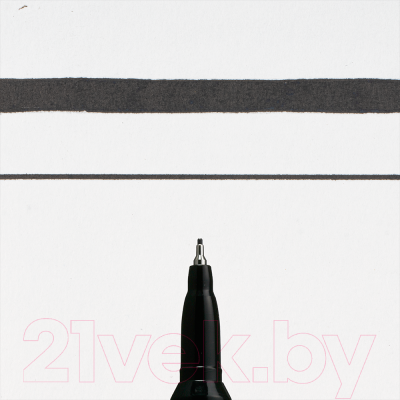 Маркер перманентный Sakura Pen Pen-Touch EF / XPSKA49 (черный)
