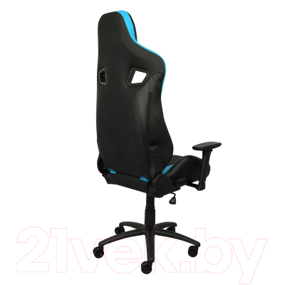 Кресло геймерское AksHome Viking (голубой/черный)