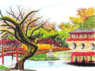 Набор масляной пастели Sakura Pen Expressionist / XLP16 (16цв)