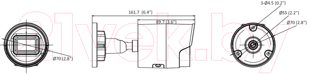 IP-камера Hikvision DS-2CD2043G2-IU