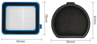 Комплект фильтров для пылесоса Bork AV800A - 