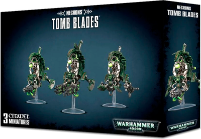 

Набор фигурок для настольной игры, Набор миниатюр Necrons Tomb Blades / 49-13