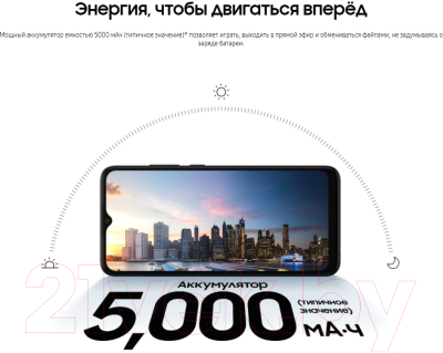 Смартфон Samsung Galaxy A03 4GB/64GB / SM-A035F (красный)