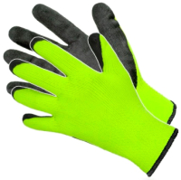 Перчатки защитные ArtMas RdragBlackY (р.11, черный/желтый) - 