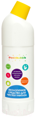 Чистящее средство для унитаза Freshbubble Активные натуральные кислоты (1л)