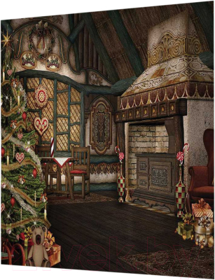 Изображение товара Комплект штор JoyArty Новогоднее убранство / p_20287 (145x180)