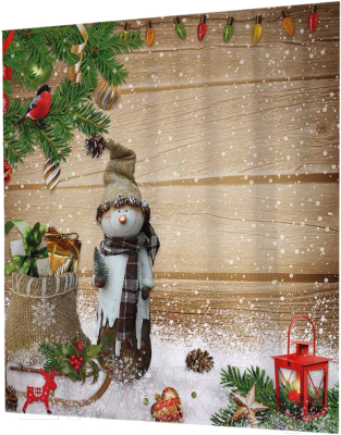 Изображение товара Комплект штор JoyArty Новогодний домовенок / p_21436 (145x180)