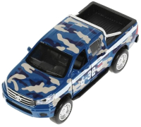 Автомобиль игрушечный Технопарк Toyota Hilux / HILUX-12SLMIL-BU (синий) - 