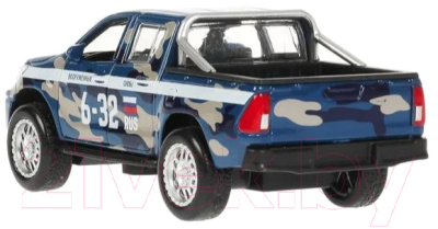 Автомобиль игрушечный Технопарк Toyota Hilux / HILUX-12SLMIL-BU (синий)