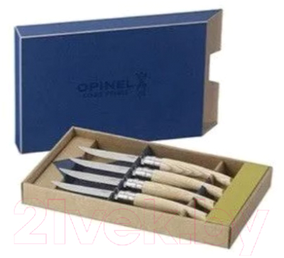 Набор столовых ножей Opinel VRI Ashwood / 0018282 (4шт)
