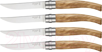 Набор столовых ножей Opinel VRI Olive Wood / 0018305 (4шт)