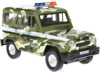 Автомобиль игрушечный Технопарк Uaz Hunter / HUNTER-MIL-SL - 