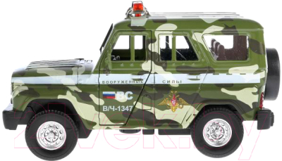 Автомобиль игрушечный Технопарк Uaz Hunter / HUNTER-MIL-SL