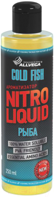 Ароматизатор рыболовный Allvega Nitro Liquid Gold Fish / ARNL250-GF (250мл)