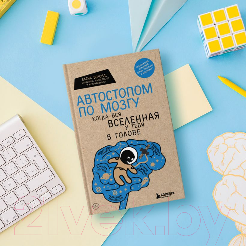 Нехудожественная книга Эксмо Автостопом по мозгу. Когда вся вселенная у тебя в голове (Белова Е.) — фото 5