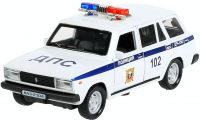 Автомобиль игрушечный Технопарк ВАЗ-2104 Жигули Полиция / 2104-12SLPOL-WH - 