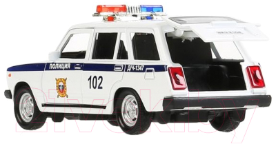 Автомобиль игрушечный Технопарк ВАЗ-2104 Жигули Полиция / 2104-12SLPOL-WH