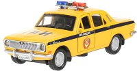 Автомобиль игрушечный Технопарк ГАЗ-2104 Волга Полиция / 2401-12SLPOL-YE - 