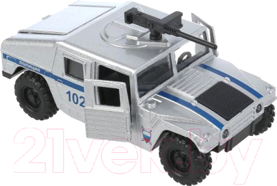 Автомобиль игрушечный Технопарк Полицейский внедорожник / HUMVE-12SLPOL-SR