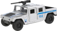 Автомобиль игрушечный Технопарк Полицейский внедорожник / HUMVEPICKUP-12SLPOL-SR - 