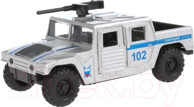 Автомобиль игрушечный Технопарк Полицейский внедорожник / HUMVEPICKUP-12SLPOL-SR