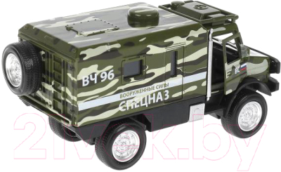 Автомобиль игрушечный Технопарк Военный грузовик / FY6066A-14SLMIL-GN