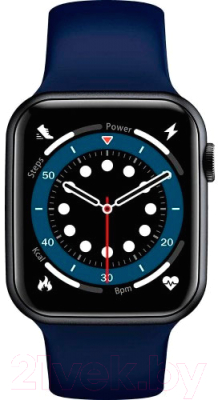 Умные часы Globex Smart Watch Urban Pro V65s (синий)