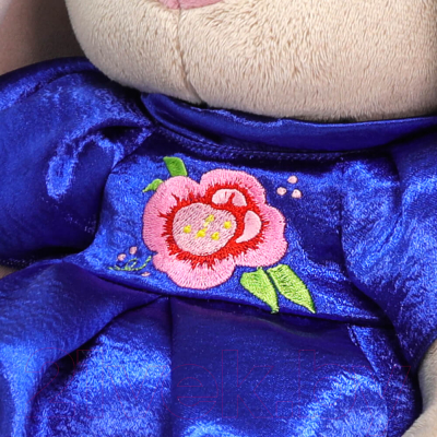 Мягкая игрушка Budi Basa Зайка Ми большой в нарядном платье с вышивкой / SidL-442