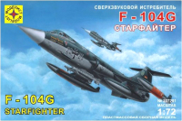 Сборная модель Моделист Истребитель F-104G Старфайтер 1:72 / 207201 - 