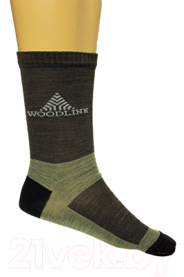 Термоноски Woodline Double / 021-35 (2пары, р-р 41-43)